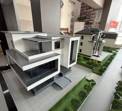 武汉农村自建房模型